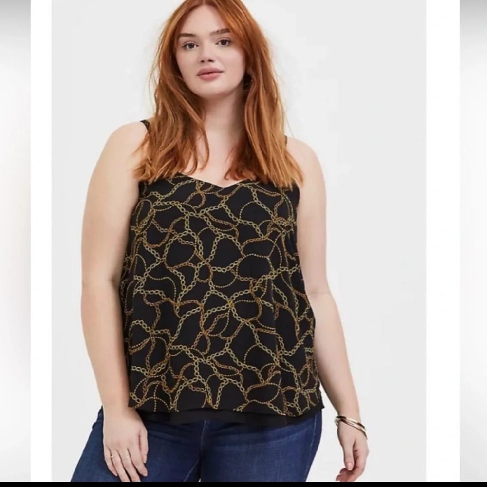 NWT Torrid Plus Size Sophie Double Layer Cami
